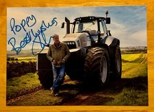 Jeremy Clarkson, Clarkson's Farm, Official Photo Card, Hand Signed, Dedicated