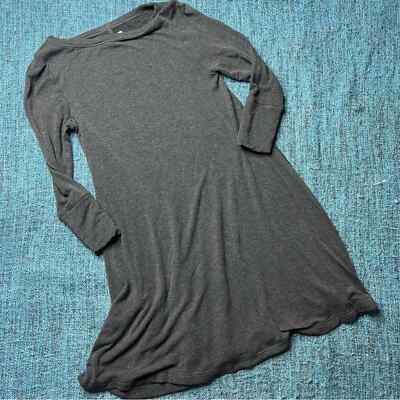 dark grey swing dress Dark Gray Long Swing wool Coat 4507 Gray / Custom order main image 1