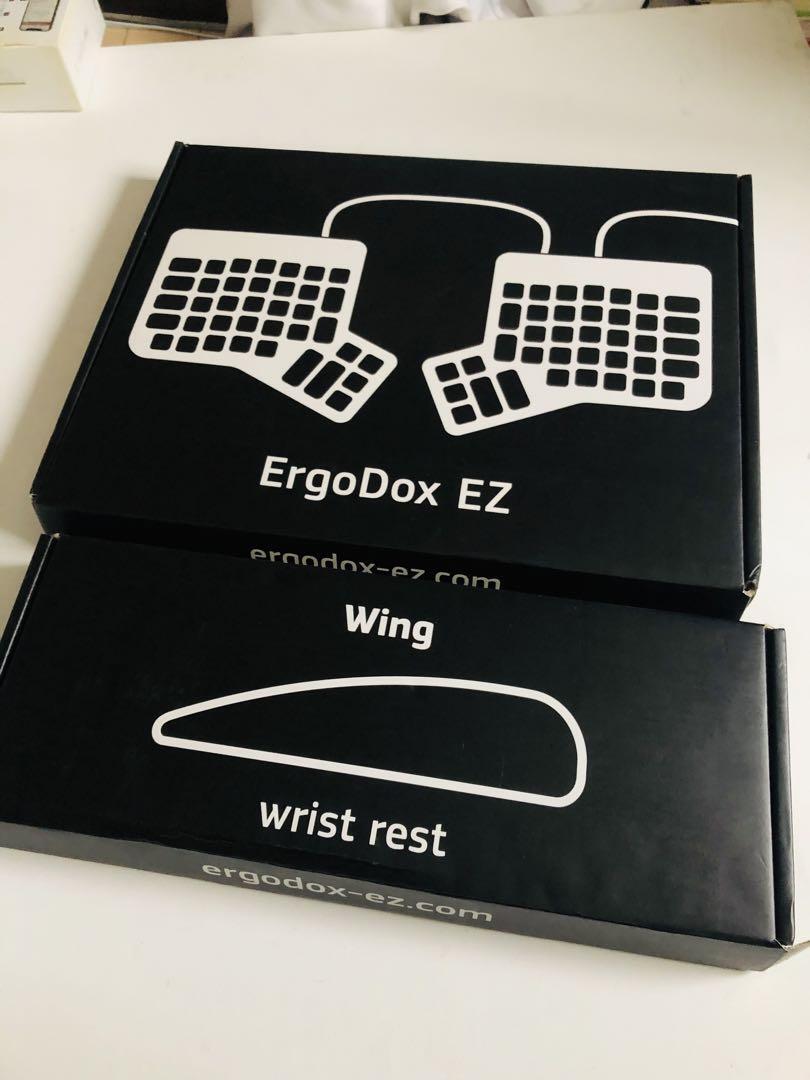 ERGODOX EZ CIY Ergonomic Mechanical Keyboard with Wrist Rest Box eBay