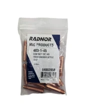 25 Pack - Radnor .045 Tregaskiss HD Contact Tip 64002858 (403-1-45)