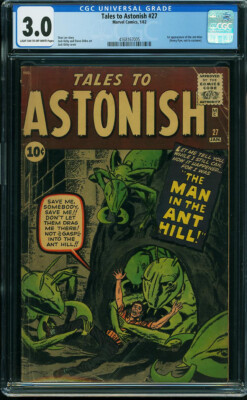 Tales to Astonish #27 CGC 3.0 Marvel 1962 1st Ant-Man! Avengers P2 415 cm clean