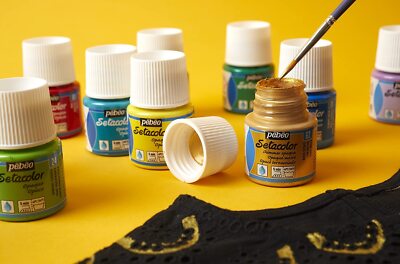 Pebeo Setacolor Opaques Stoff Textilfarbe 45 ml - Kaufen Sie 3, erhalten Sie 1 gratis!