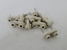 10X Ceramic Radio Crystal Sockets for HC6/U crystals - (Millen?)