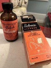 Solvene Typewriter Cleaner Box And Empty Bottle Only thumbnail