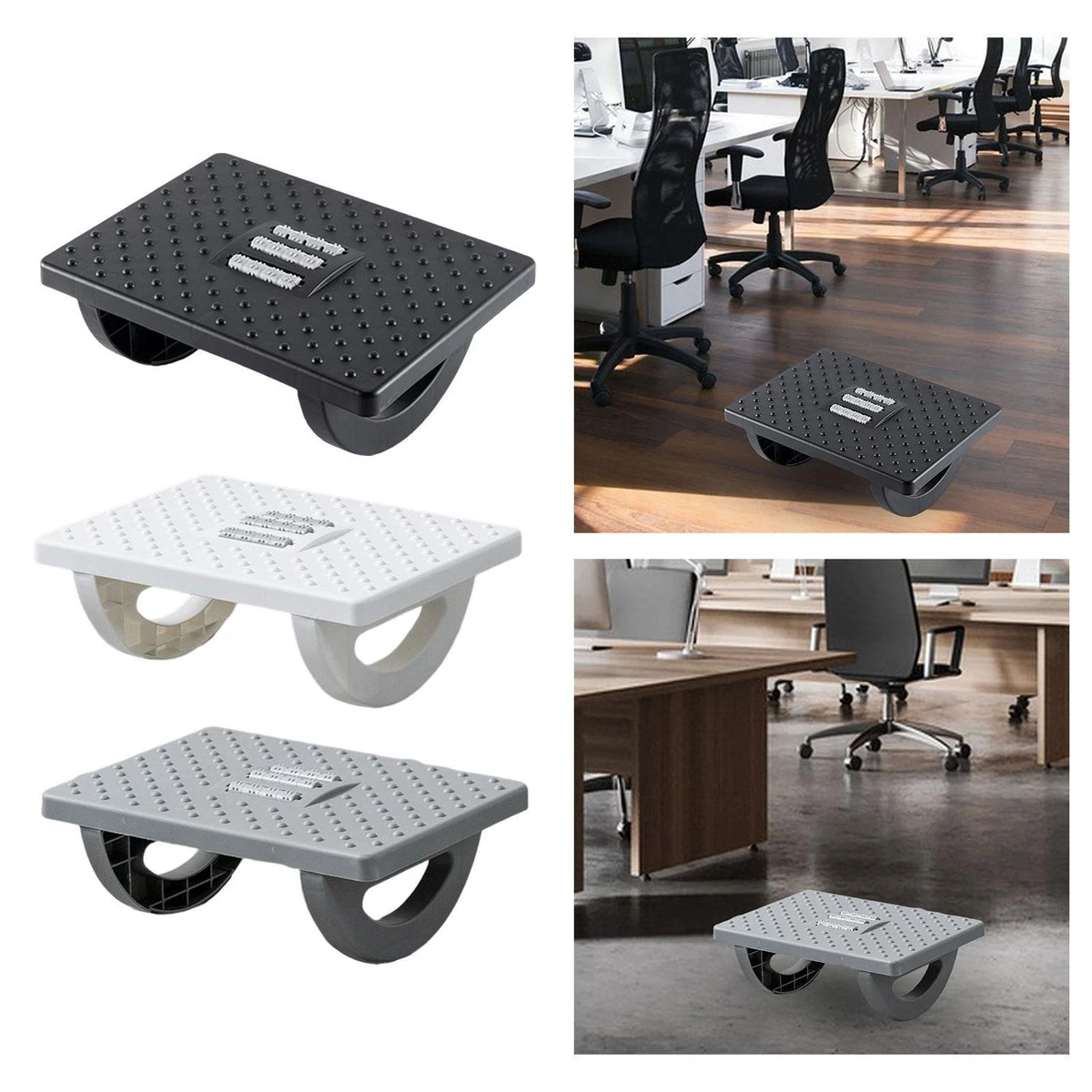 Ergonomic Footrest for under Desk under Desk Step for Computer