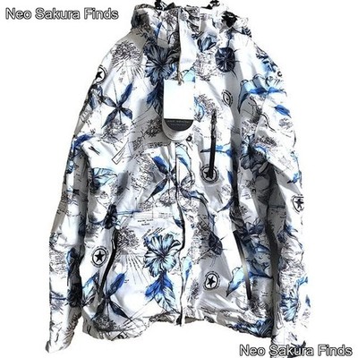 WINTER IMPRE Snowboardjacke Herren Größe M weiß blau mit neuem Etikett