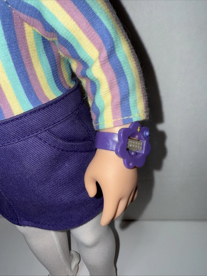 Vintage Playmates Toys 1999 Amazing Ally Interactive Doll WORKS W Outfit Dress - Image 4 of 4