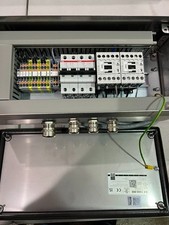LEISTER HOT air blower control panel w/ 8 wire cord read description 