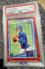 2025 Panini Donruss  Jaxson Dart #400 Optic Preview Red Pandora Prizm (RC) Psa 6