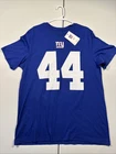 NWT Men's Large Nike Tee NFL New York Giants Cam Skattebo #44 Blue T-Shirt