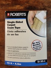 Roberts Indoor Outdoor 15 ft. Double Sided Carpet Vinyl Tape Roll 50-305-6