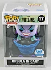 Funko Exclusive PoP! Vinyl Trains Ursula in Cart #17 Figure Disney Villains
