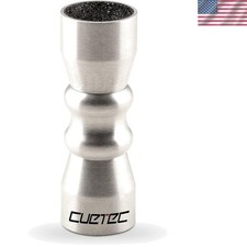 New Silver Aluminum 3-in-1 Billiard Cue Tip Tool