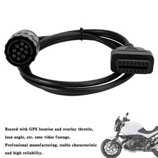 Motorcycle 10 Pin To 16pin For Bmw Obd2 Cable Connector Diagnostic Scanner U5 Motorcycle 10 Pin To 16pin For Bmw Obd2 Cable Connector Diagnostic Scanner U5