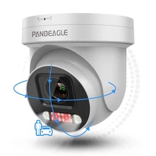 PANOEAGLE 4K AI IP POE PTZ Camera, 8MP PTZ Security 5X 2.7~13.5mm Lens SD(512GB)