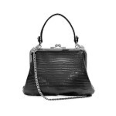 チョッチー様 正規品 Vivienne Westwood Vivienne Westwood Granny Bag Black Croc Embossed 2Way Chain
