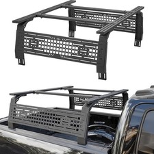 Joytutus High Truck Bed Rack 16.5-21.2 For F150 F250 F350 Silverado Sierra Ram Joytutus High Truck Bed Rack 16.5-21.2 For F150 F250 F350 Silverado Sierra Ram