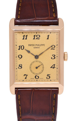 Patek Philippe 5109 Gondolo 18k Rose Gold Mens Manual Watch 5109R