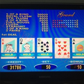 Casino game pcb Slot Game Board 7X poker games for Jamma gambling Machine Kits