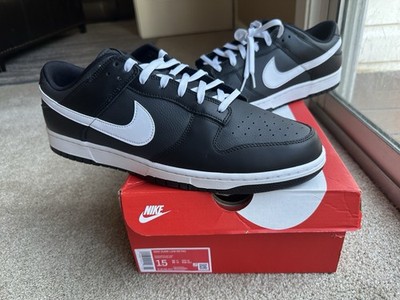 Nike Dunk Low Black Panda Size 15 Mens Reverse 2022 DJ6188-002 | eBay