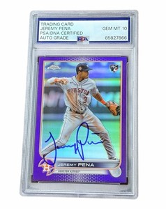 Jeremy Pena 直筆サイン　auto 2018 Panini WBC Jeremy Pena Autograph | eBay