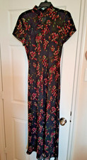 Asian Inspired Midi Dress
