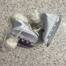 Build a Bear Ice Skates Pom Poms Fur BABW