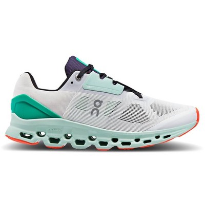 On Men's Cloudstratus Running Shoes Undyed White|Creek