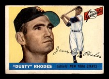 1955 Topps #1 Dusty Rhodes   VG X2638921