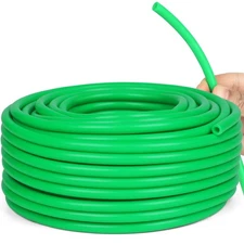 1/4 inch Drip Irrigation Tubing 300ft Green Blank Distribution Hose Perfect f...