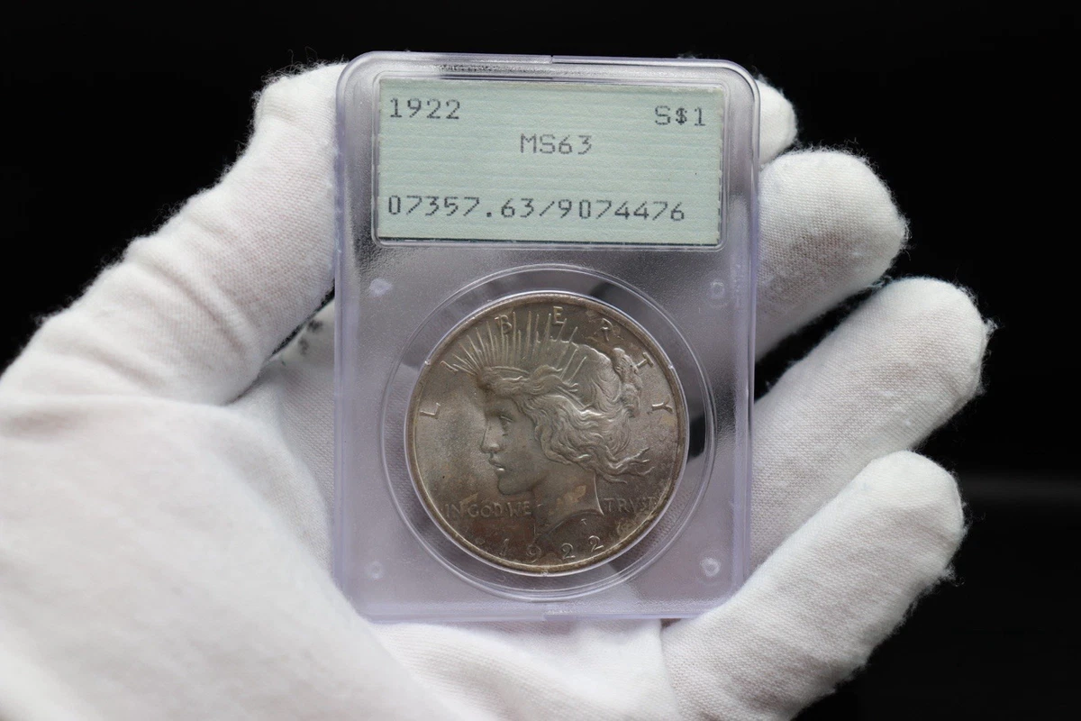 1922 Uncirculated Peace Dollars for sale | eBay