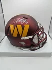Terry McLaurin Autographed Washington Commanders Mini Helmet - Beckett