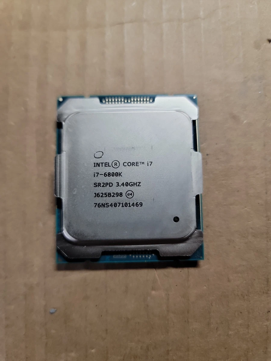Intel Core i7-6800K Processor Model Computer Processors (CPUs) for