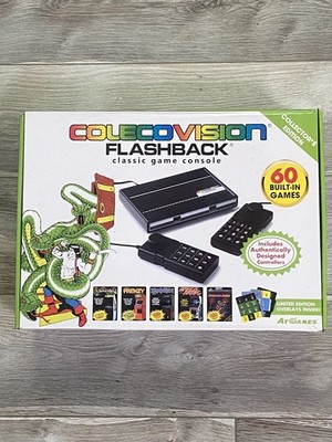 AtGames Colecovision Flashback Game Console 60 Built-In Games vintage