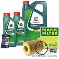 Mann ÖLfilter + 7L 5W-40 FÜR BMW 3-ER E36 E46 5-ER E39 E60 7-ER E38 E65 X3 X5 Z4