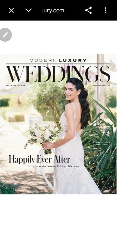 USA Modern Luxury Lifestyle Wedding Magazine San Francisco June 2026 Kate Mara 