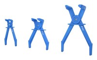 Brilliant Tools Schlauch-Abklemm-Zangen-Satz, 90° Abgewinkelt, 3-Teilig