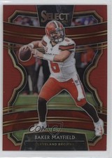 2019 Panini Select Concourse Red Prizm /99 Baker Mayfield #45 0x5i