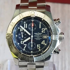 Breitling Avenger Skyland "Blue Thunder" Automatic Watch A13380 Chronograph Date