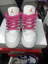 Are Air Jordan 1 Low GS White Pinksicle Women's Size 7.5 DC0774