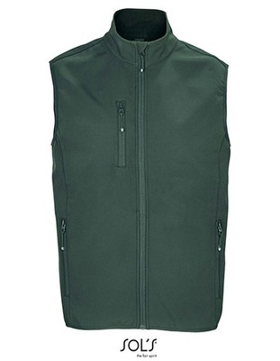 SOL'S Men's Falcon Zipped Softshell Bodywarmer 03825 Herren Bodywarmer NEU