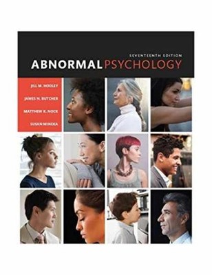 Abnormal Psychology (17th Edition) - Hardcover, by Jill M. Hooley - Acceptable n