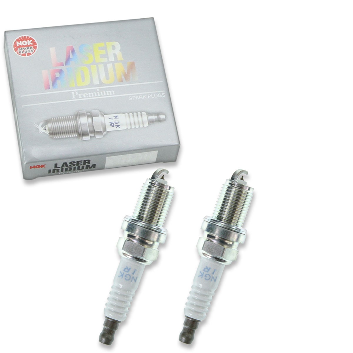 2 pc NGK 6507 IFR6B Laser Iridium Spark Plugs for PK20TT MD378582 IK20TT nd
