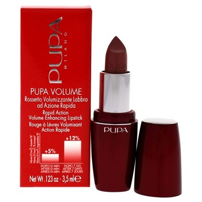 Pupa Volume Rapid Action Enhacing Lipstick - 100 Nude for Women - 0.123 oz Li...