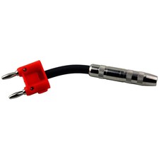 Pig Hog Solutions 1/4" F to Dual Banana Adapter