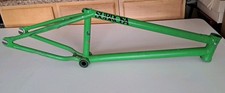 Subrosa Griffin Bmx Frame 21 Top Tube Green Rider Condition Pre Owned