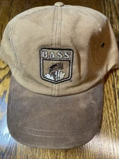 B.A.S.S. Cap/Hat Adjustable BASS ANGLERS SPORTSMAN SOCIETY OFFICIAL MEMBER 