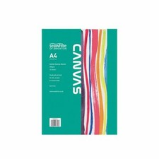 A4 Cotton Canvas Pad -10 Sheet 280gsm paper designed for oils,acrylic paints etc