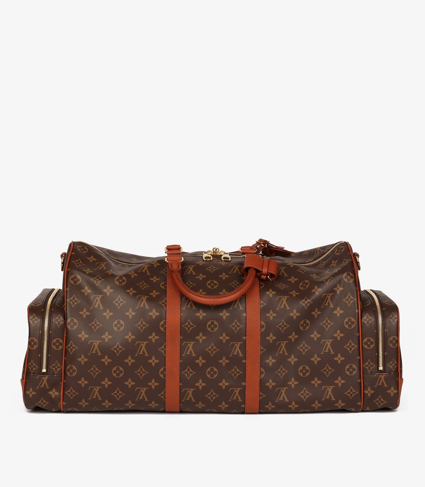 Louis Vuitton x NBA Monogram Canvas & Embossed Calfskin Trio Pocket Keepall image 6