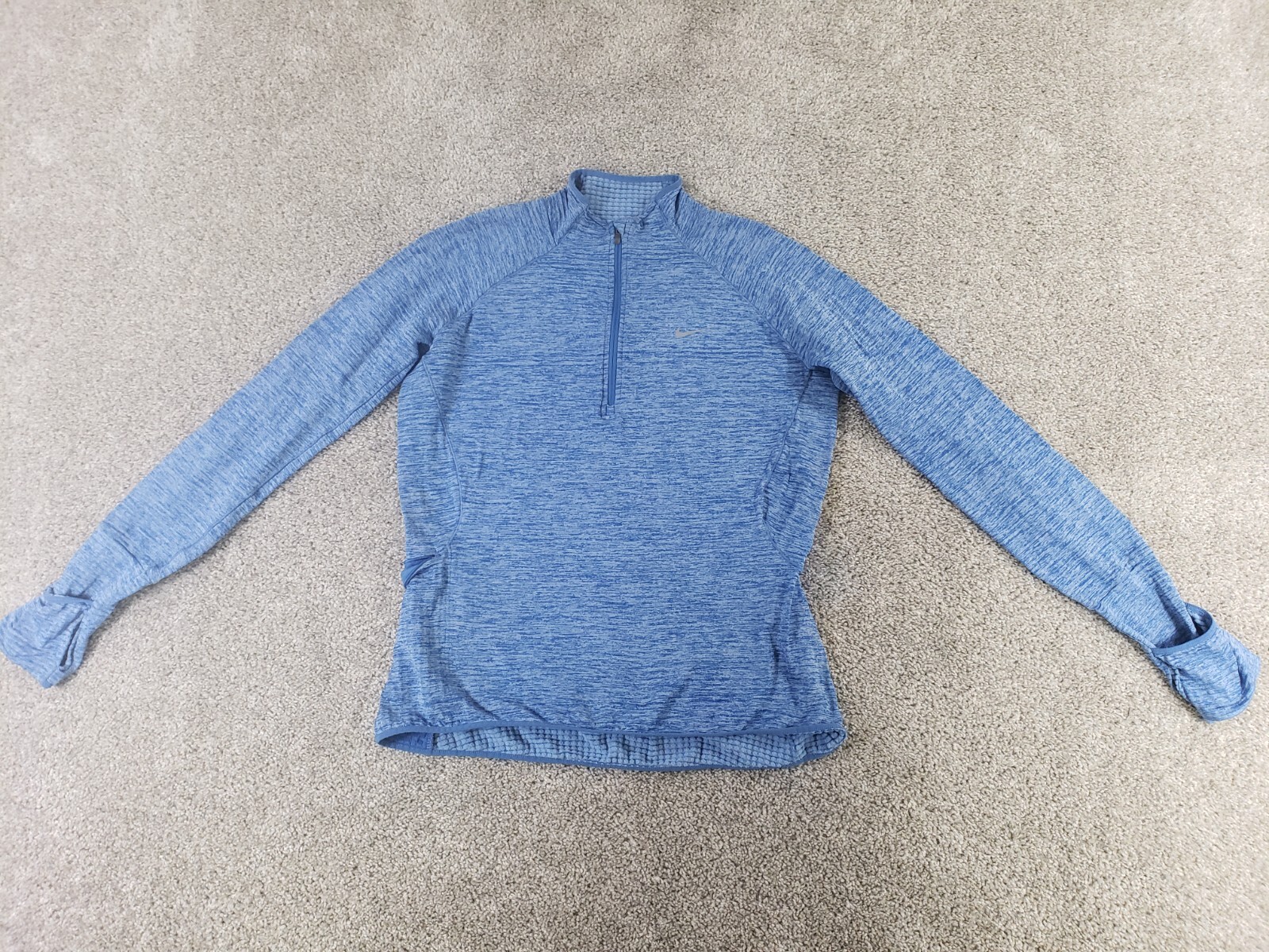SACAI X NIKE Giacca a vento Nike Dri Fit donna media blu 1 4 zip misto poliestere